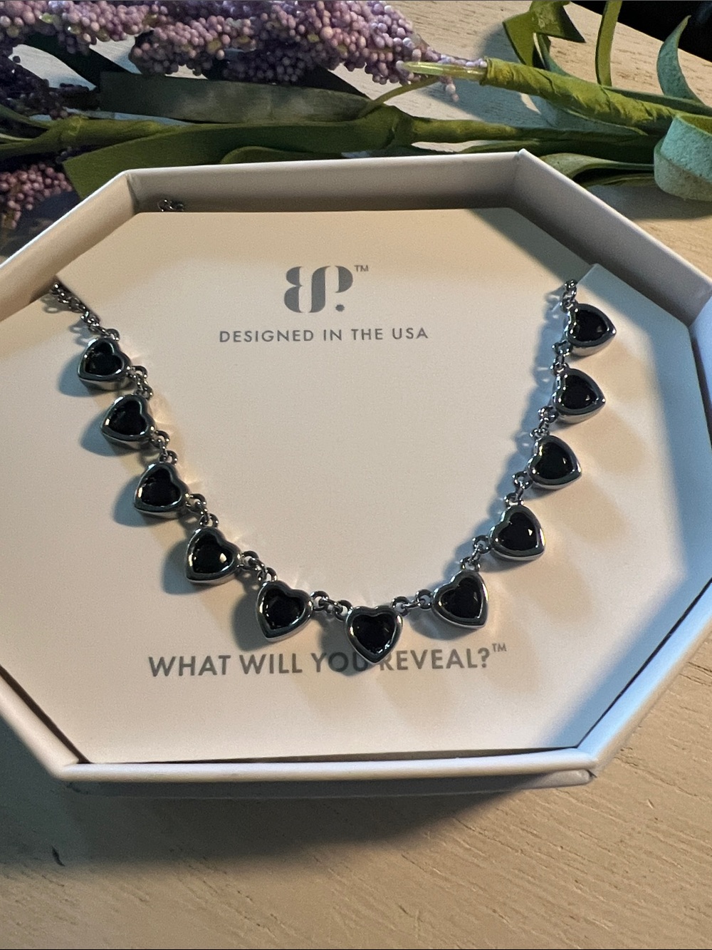 Bomb Party HEARTS 🖤 Exclusive bring back necklace
